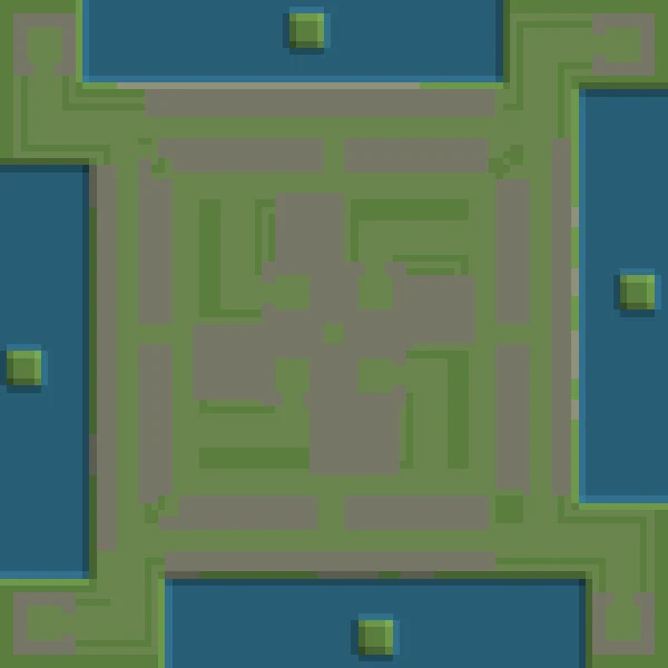 Рельеф карты восстановлен из файла