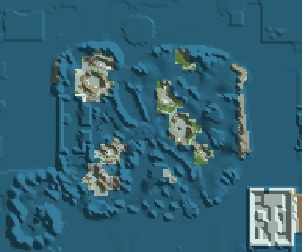 Рельеф Cataclysm AoS v1.17 из файла карты