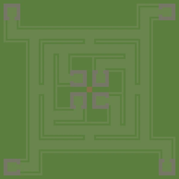 Рельеф карты восстановлен из файла