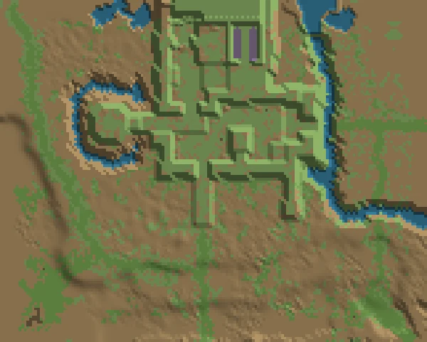 Рельеф Fortress Siege - 1.78b из файла карты