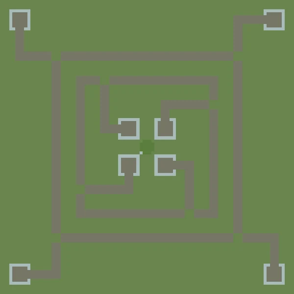Рельеф карты восстановлен из файла