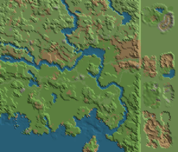 Рельеф Founders of the North 1.24 из файла карты
