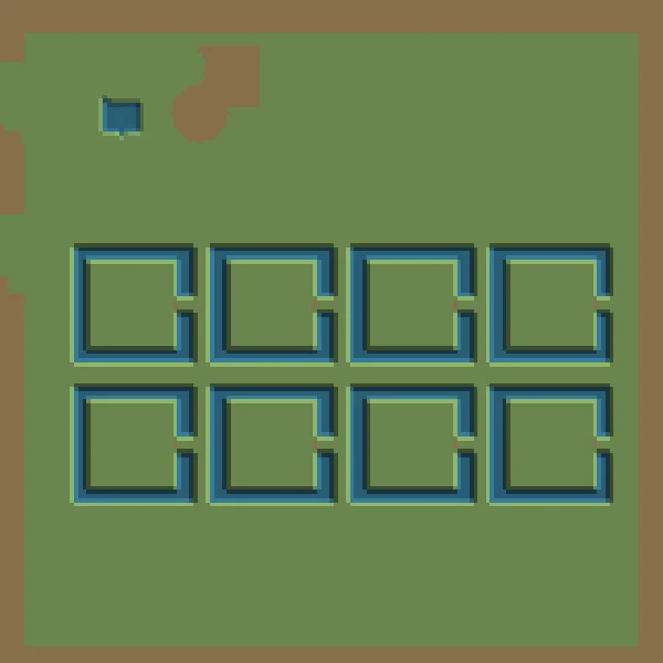 Рельеф Random Farm TD 0.64K EN из файла карты